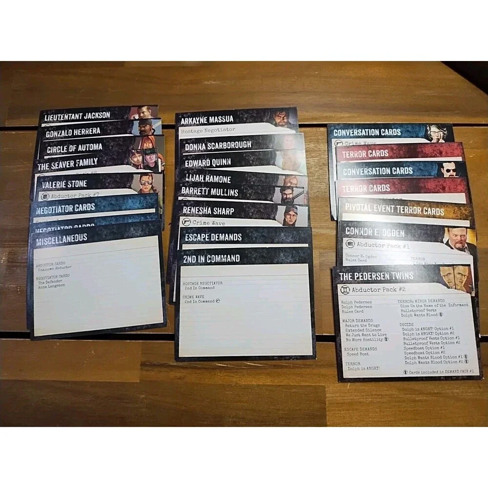 Hostage Negotiator Crime Wave Stand Alone Expansion / Storage Box